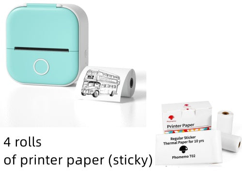 Bluetooth-compatible Mini Label Thermal Price Tag Printer