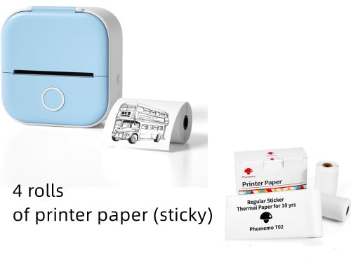 Bluetooth-compatible Mini Label Thermal Price Tag Printer