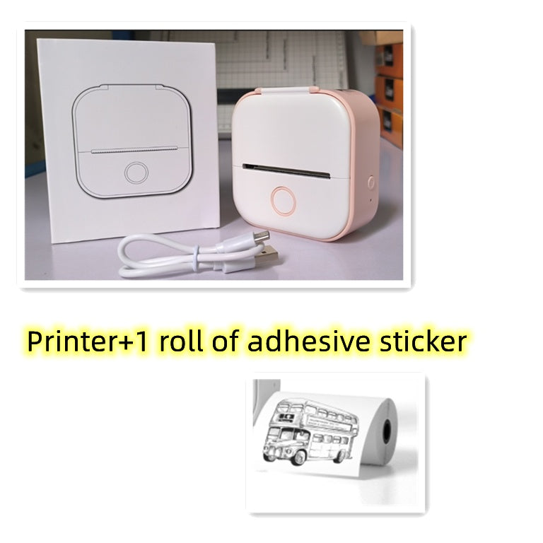 Bluetooth-compatible Mini Label Thermal Price Tag Printer