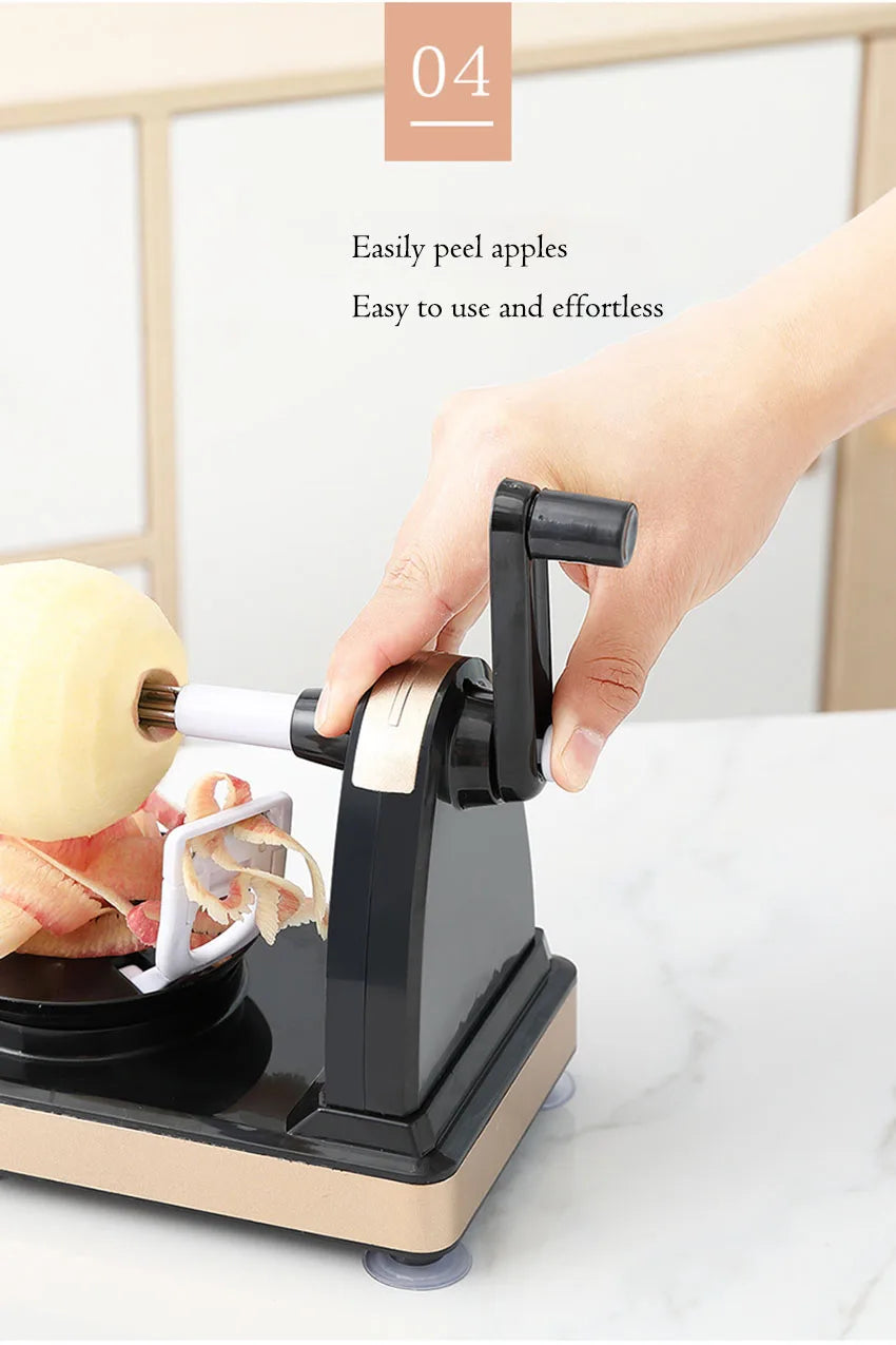 Apple Peeler Multi-functional Fruit Peeling Machine Automatic Peelers Pear Peeling Zesters Vegetable Potato Cutter Slicer