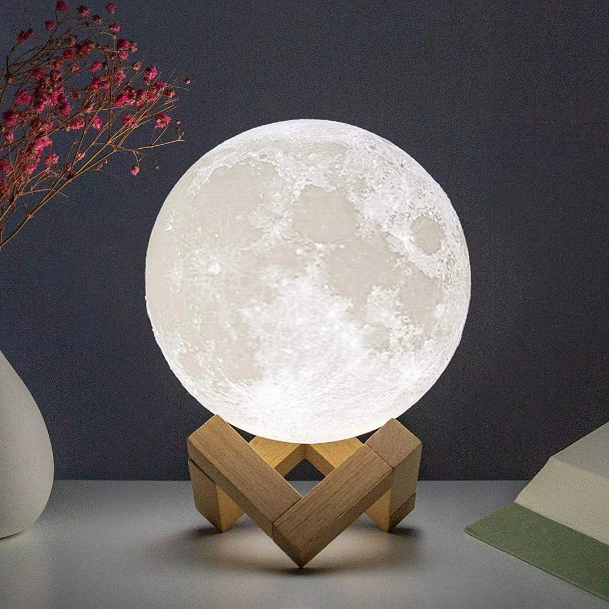 Moon Lamp LED Night Light - Decor Night Lights Kids Gift Moon Lamp