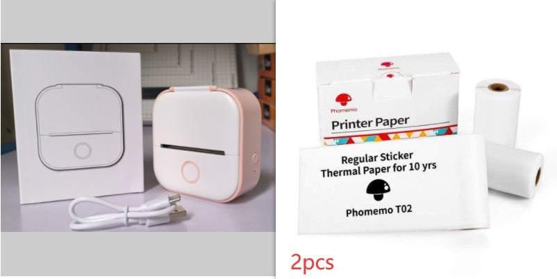 Bluetooth-compatible Mini Label Thermal Price Tag Printer