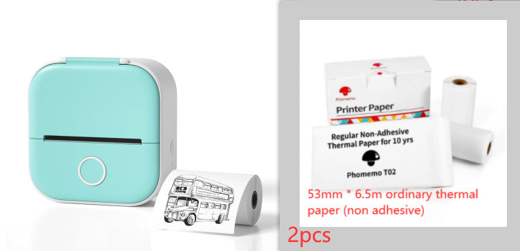 Bluetooth-compatible Mini Label Thermal Price Tag Printer