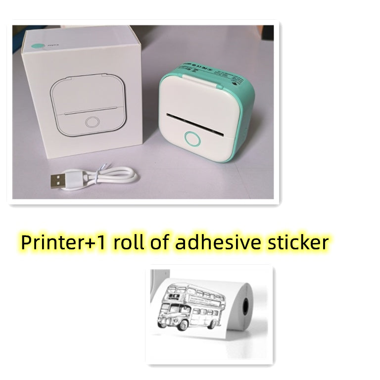 Bluetooth-compatible Mini Label Thermal Price Tag Printer