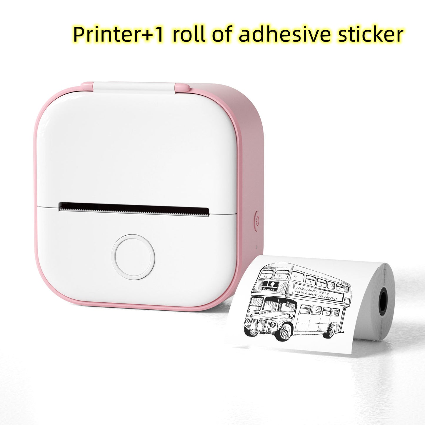 Bluetooth-compatible Mini Label Thermal Price Tag Printer